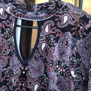 Tops - Paisley printed mini dress or top Tops - Paisley printed mini dress or top